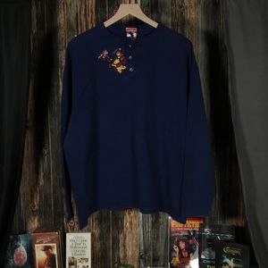 Winnie the Pooh Long sleeve pullover Crewneck Size L